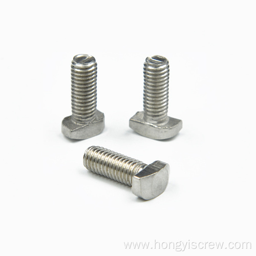 Stainless Steel square T-bolt Hammer head Bolts canada